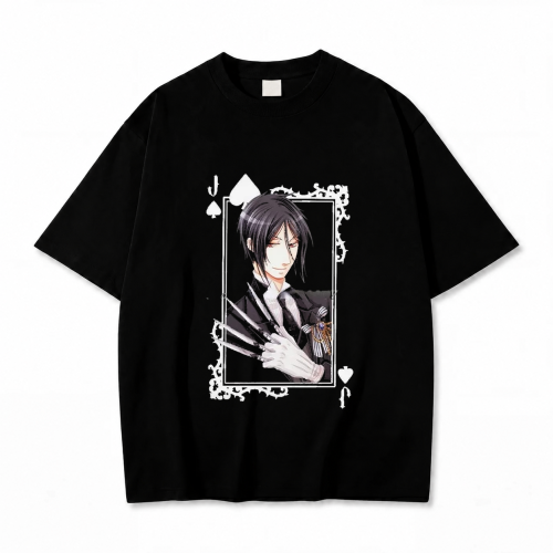 Koszulka T-shirt Anime Black Butler czarna