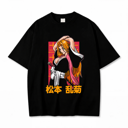 Koszulka T-shirt Anime Bleach czarna