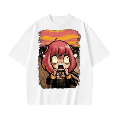Koszulka T-shirt anime Spy x Family Yor - biała