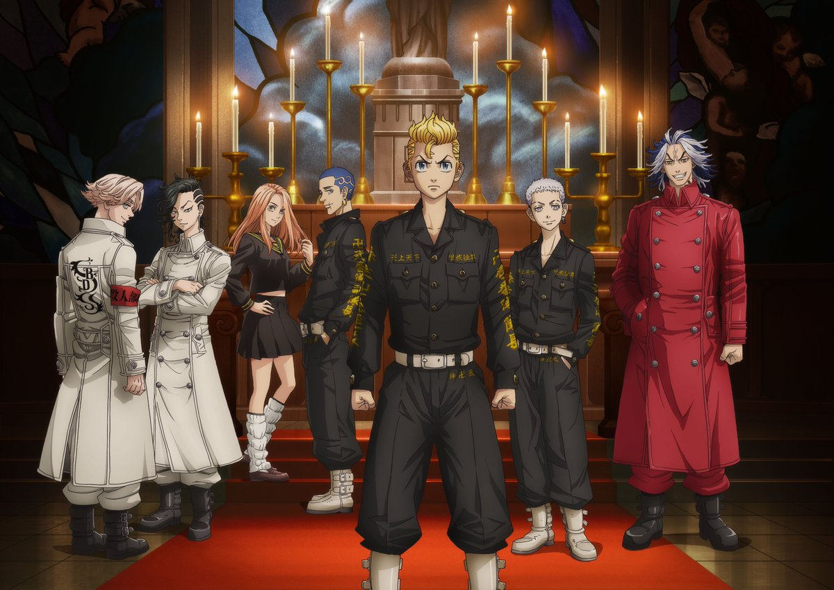 Bohaterowie serii Tokyo Revengers 