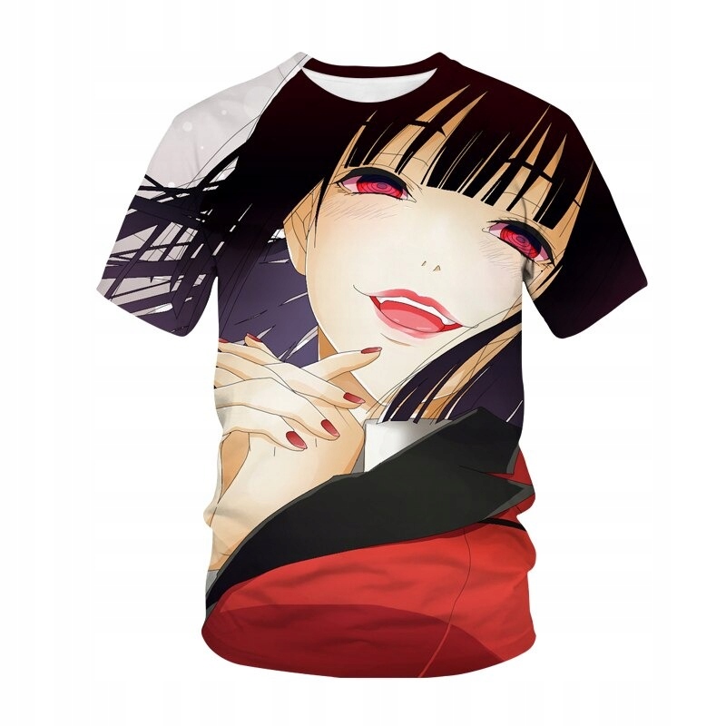 AVEX PICTURES Kakegurui Anime Character Print T-Shirt Men's L size /eaa472984